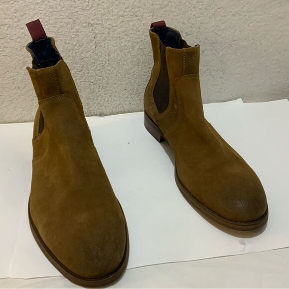 JOHNSON & MURPHY Mens Brown Goring Comfort Danby Round Toe Boots Shoes 11M - Picture 2 of 11